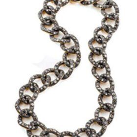 rose cut diamond necklace 8.6 Tcw  Rose Cut Diamond 925 Sterling Silver vintage diamond jewelry