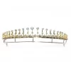 Elegant 10 Carat Diamond  45 Gms 925 Sterling Silver Bridal Headband