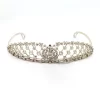 Gorgeous 9.33 Carat Diamond 925 Sterling Silver Bridal Tiara
