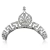 Graceful 20 Carat Diamond 925 Sterling Silver Birthday Tiara