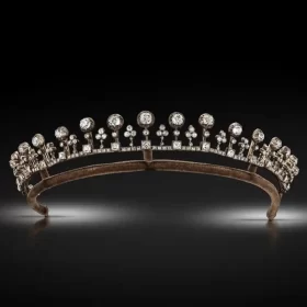 Timeless 8 Carat Diamond 925 Sterling Silver Princess Tiara