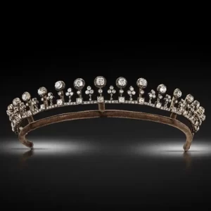 Timeless 8 Carat Diamond 925 Sterling Silver Princess Tiara