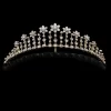 Adorable 6.16 Carat Diamond 925 Sterling Silver Princess Tiara