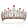 Contemporary 57 Carat Diamond ruby 85.5 Gms 14Kt White Gold Wedding Crown