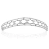 Flawless 10.8 Carat Diamond  43.2Gms 14Kt White Gold Wedding Headband